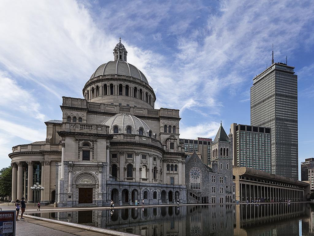 Christian Science Building and Prudential Tower